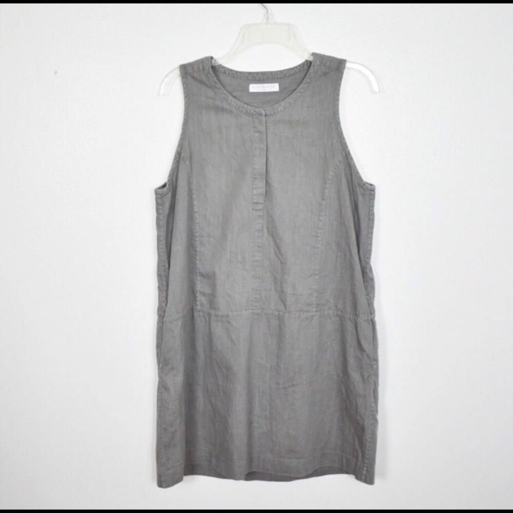 Everlane grey shirt dress